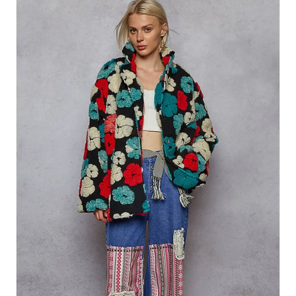 Gypsy Flower Jacket by POL NEW Size Various